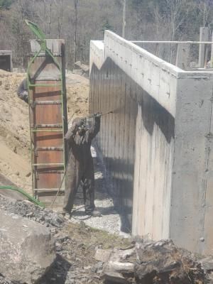 entrepreneur beton reparation fissure fondation plessisville droite